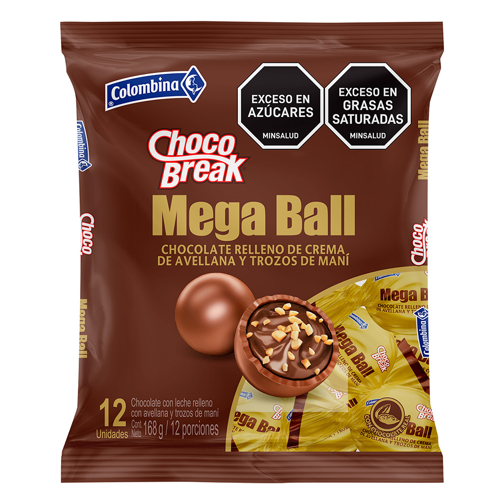 Chocobreak Mega Ball x 12 UN