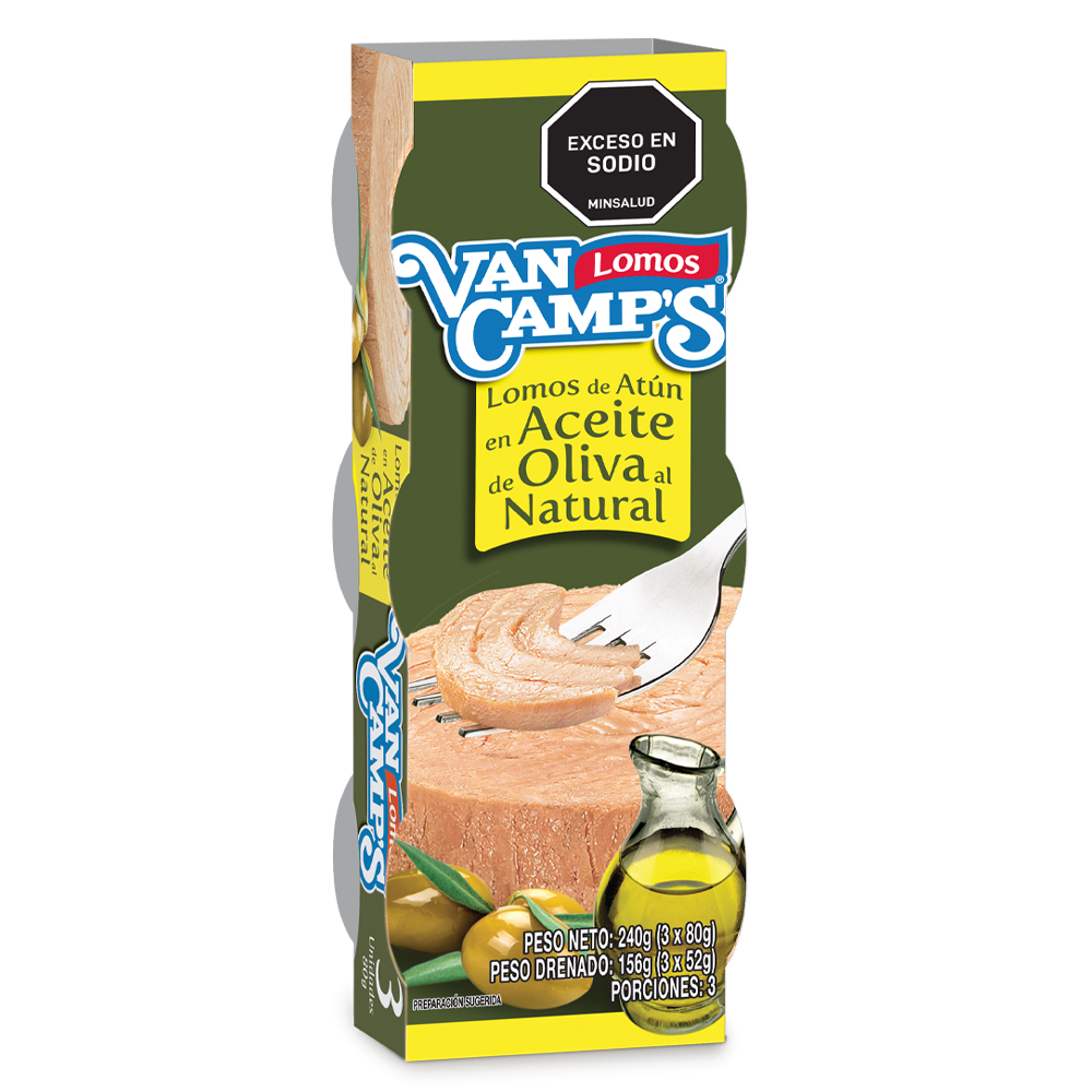 Atún en Aceite de Oliva 80 g Pack 3 unidades